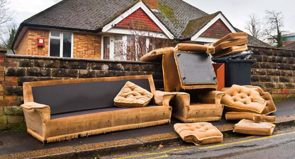 how to dispose of sofa