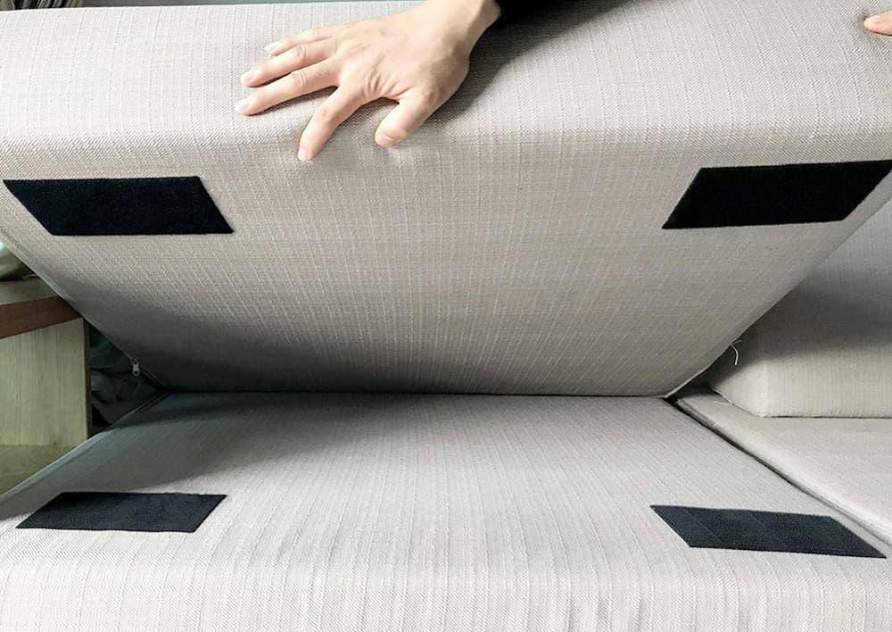 how to keep sofa cushions from sliding