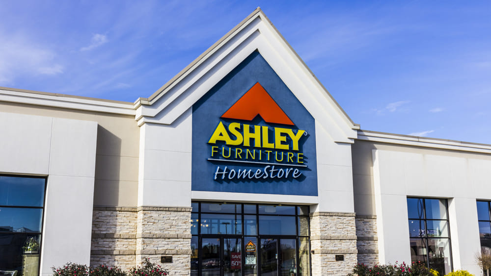where did ashley furniture get its name