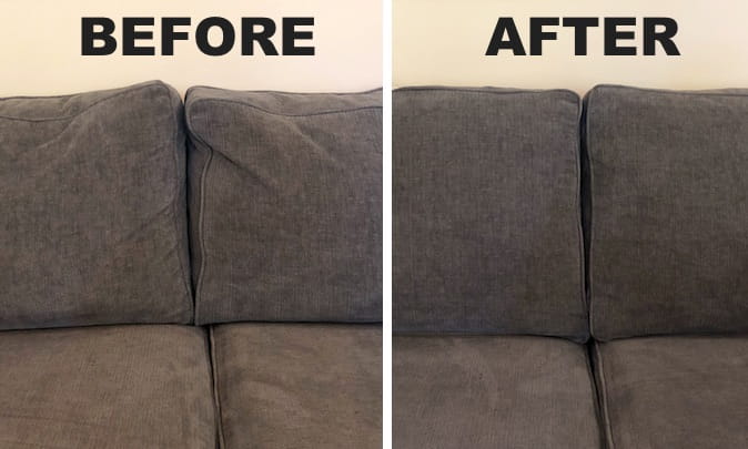 where to fix sofa cushions